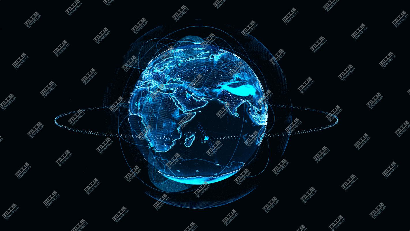 images/goods_img/202104092/Animated Hologram Planet Earth v4 3D model/3.jpg